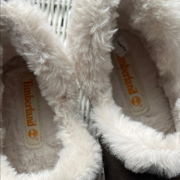 Timberland Women's Brown Fur-Lined boot sneakers - Picture 2 of 6